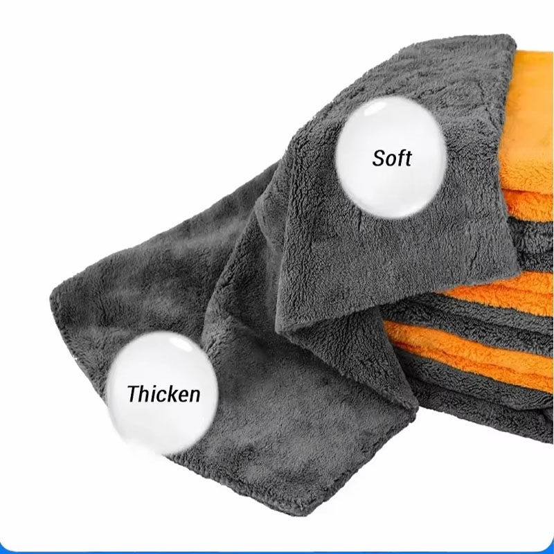 Microfiber Towel Detailing - New 1/2/6/9 Packs 300GSM Car Thicken