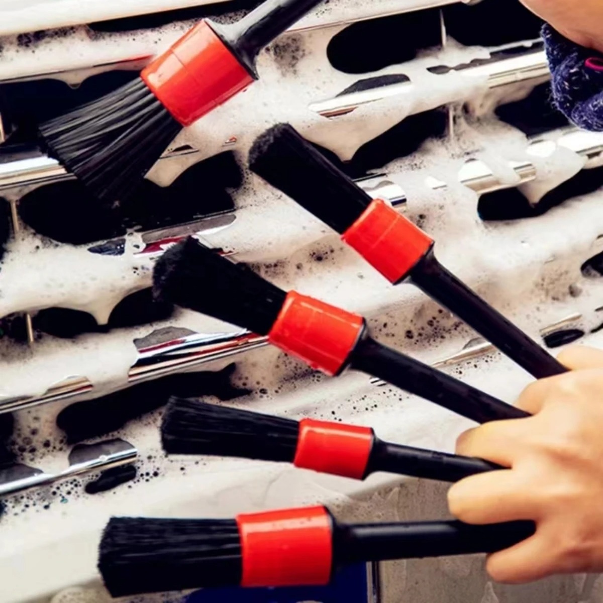 1‑15Pcs Multi‑Purpose Car Deta - Dirt Brush Interior ulasan dan harga