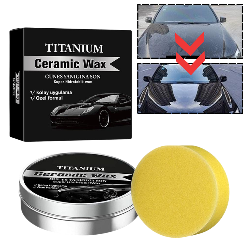 1-5pcs Ceramic Wax Cream Easy  - Car Wax Ceramic Coating ulasan dan harga