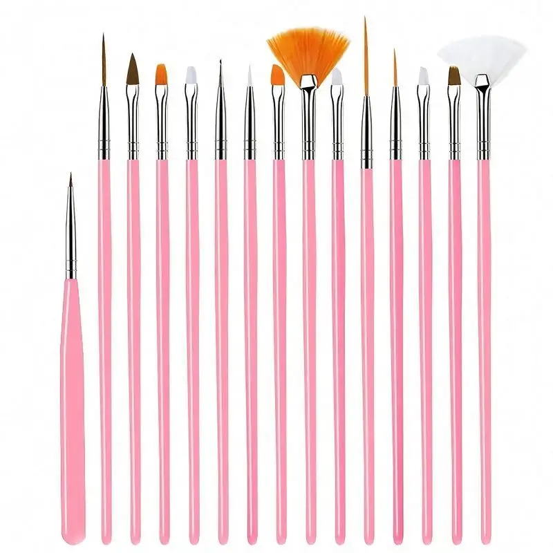 15pcs Fine Detail Paint Brush  - Detailing Brush Set ulasan dan harga