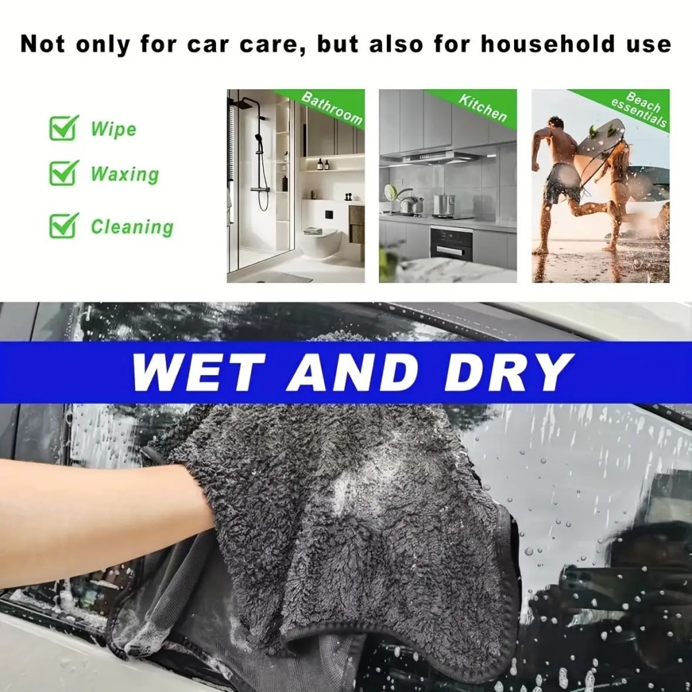 Ultra Absorbent Car Towel 400G - Microfiber Towel Detailing ulasan dan harga