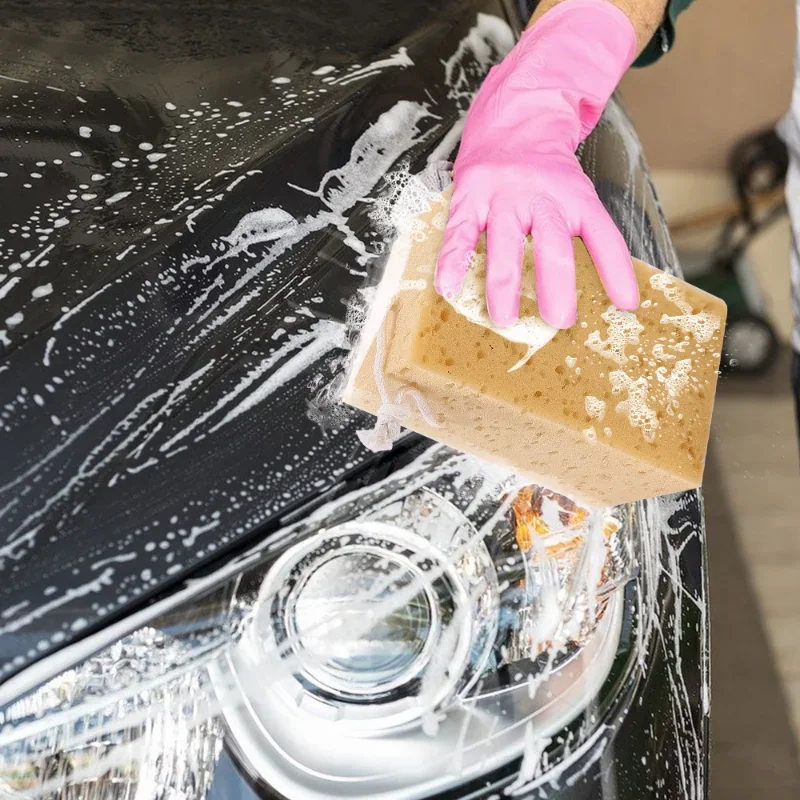 Car Washing Sponge Large Honey - Detailing Brush Set ulasan dan harga